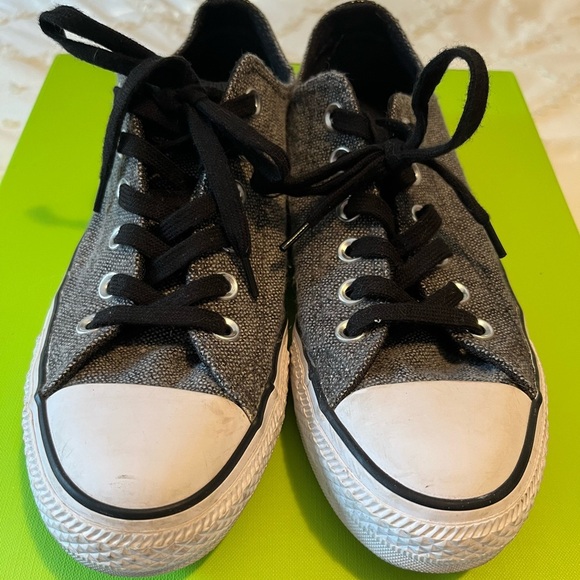 Converse All Stars- High Street Black Tweed - Picture 4 of 14